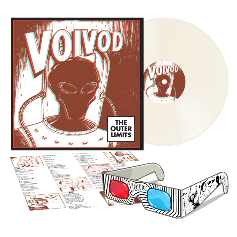 VOIVOD - The Outer Limits LP (WHITE 3D)