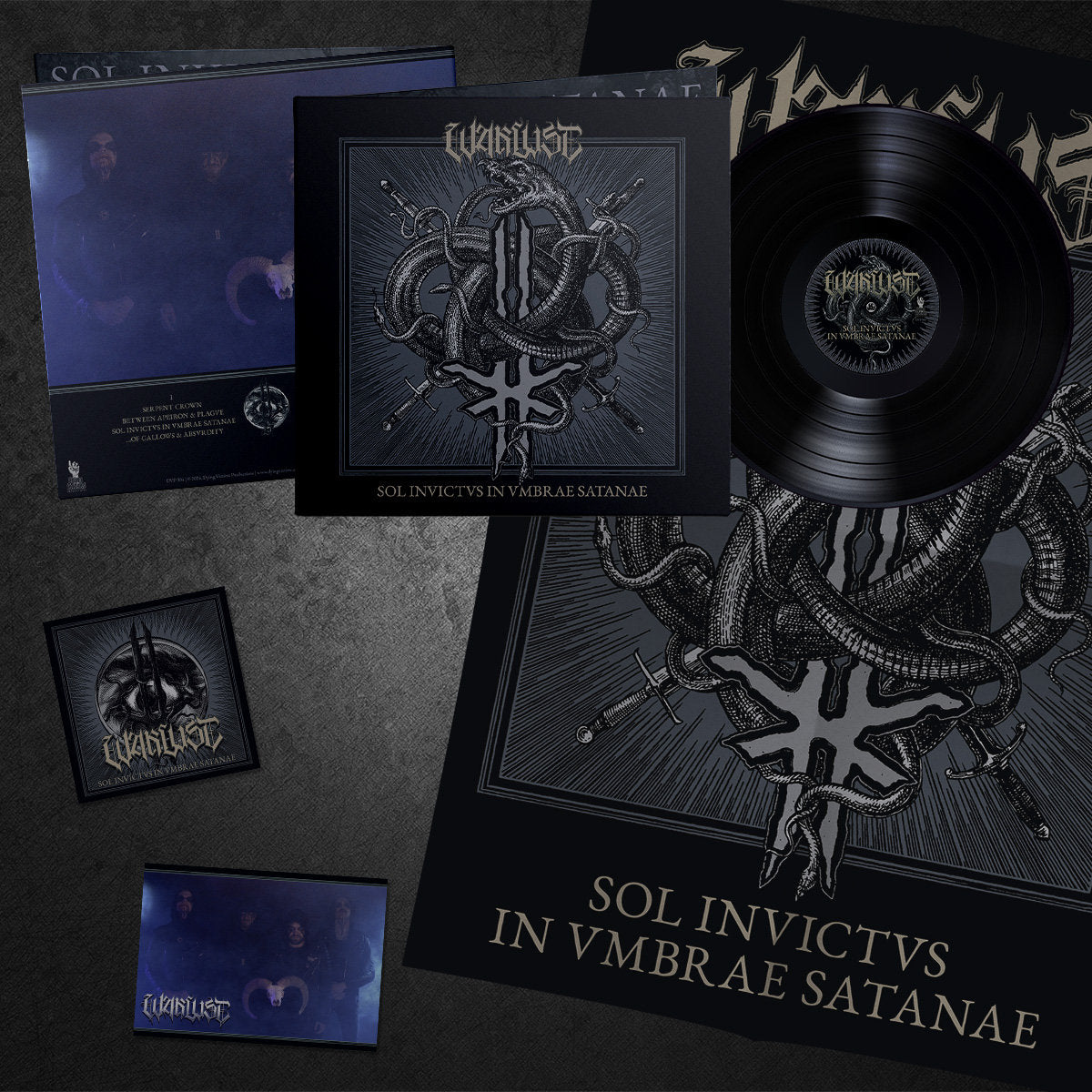 WARLUST - Sol Invictus In Umbrae Satanae LP
