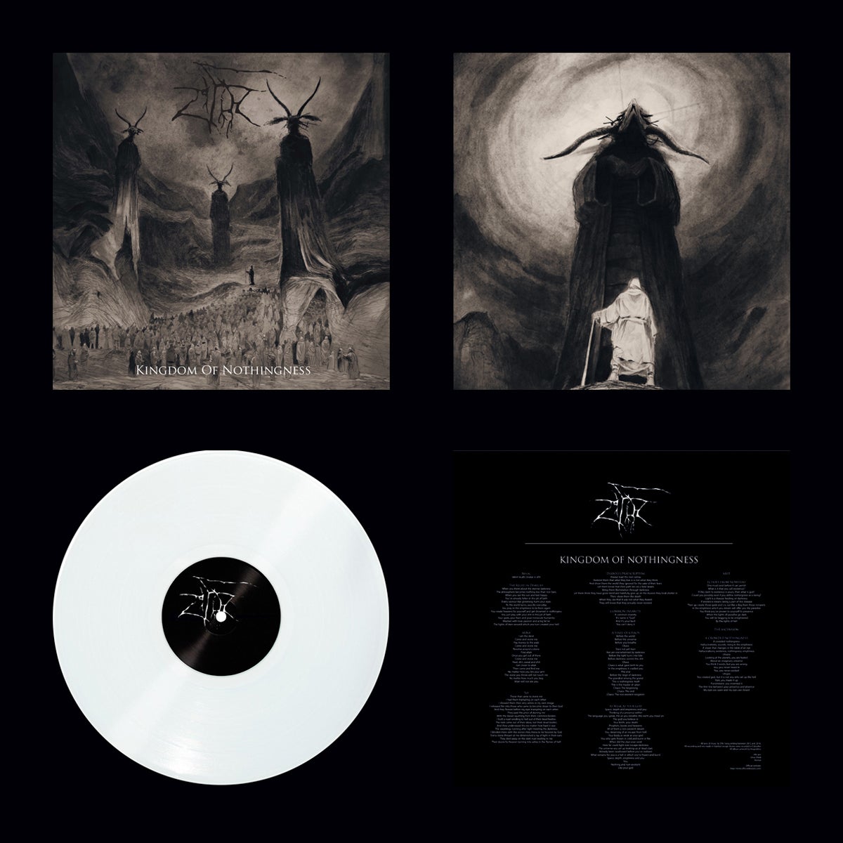 ZIFIR - Kingdom Of Nothingness LP (WHITE)