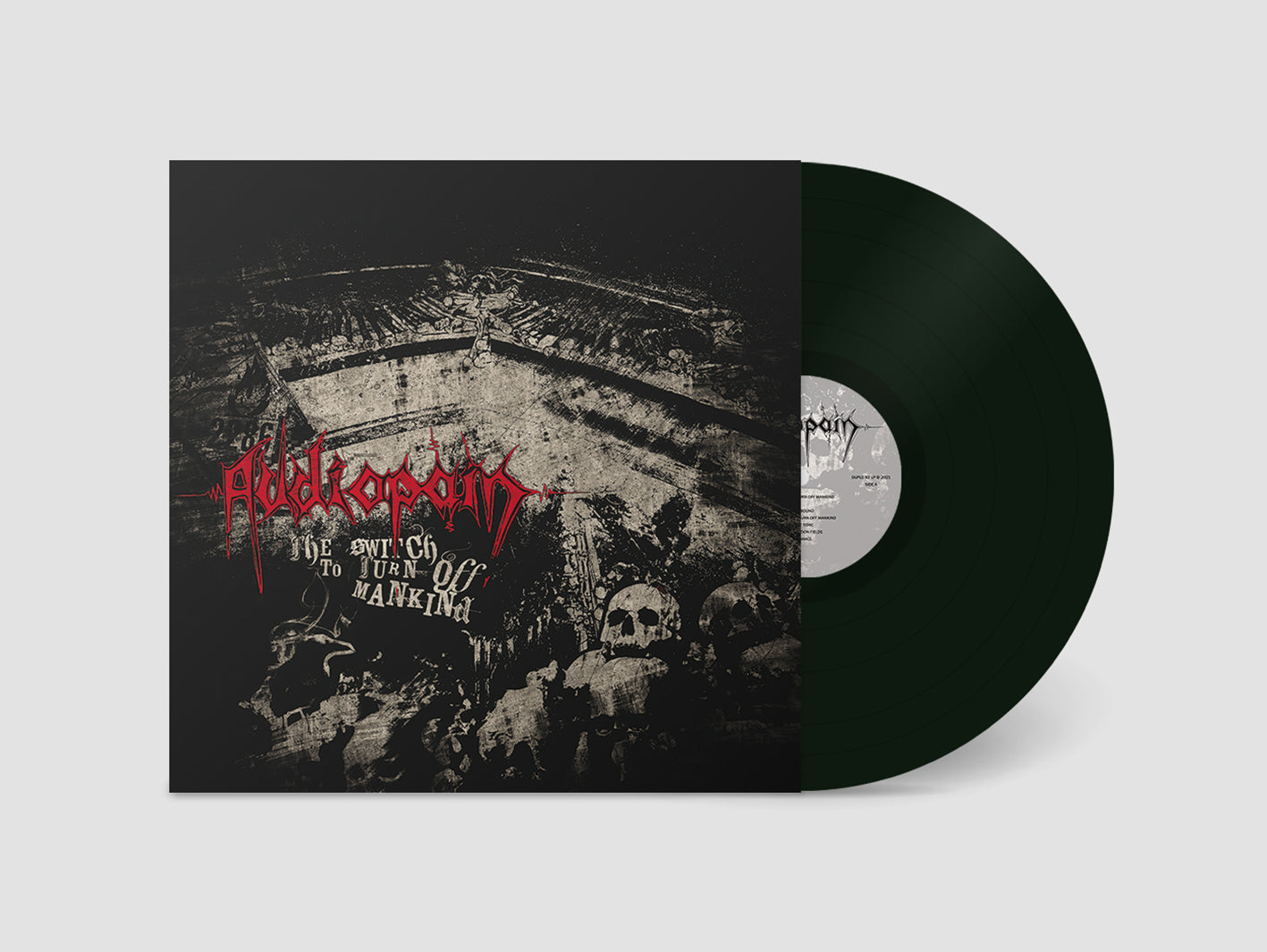 AUDIOPAIN - The Switch To Turn Off Mankind LP (GREEN)