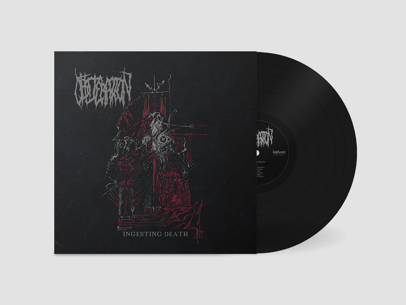 OBLITERATION - Ingesting Death LP
