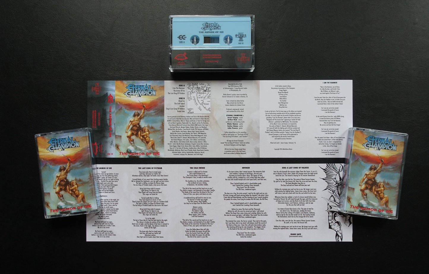 ETERNAL CHAMPION - The Armor Of Ire MC