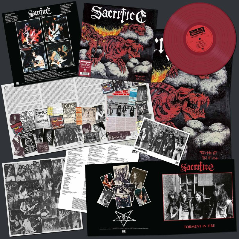 SACRIFICE - Torment in Fire LP (OXBLOOD)