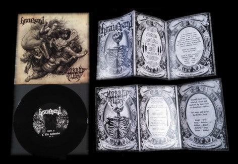 GRAVEYARD / MORBID FLESH - Split 7"EP