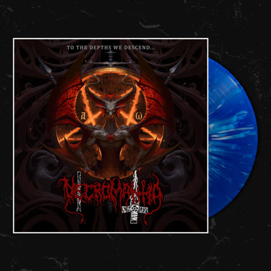 NECROMANTIA - To The Depths We Descend LP (BLUE)