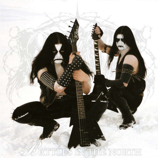 IMMORTAL - Battles In The North LP (BLACK/WHITE)