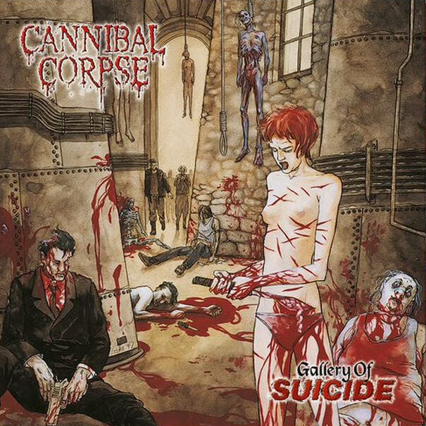 CANNIBAL CORPSE - Gallery Of Suicide LP (WHITE)