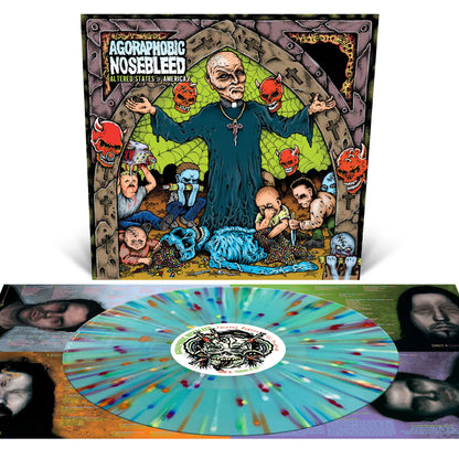 AGORAPHOBIC NOSEBLEED - Altered States of America LP (SPLATTER)