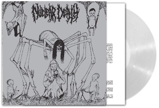 NUCLEAR DEATH - Bride Of Insect LP (CLEAR) (Preorder)
