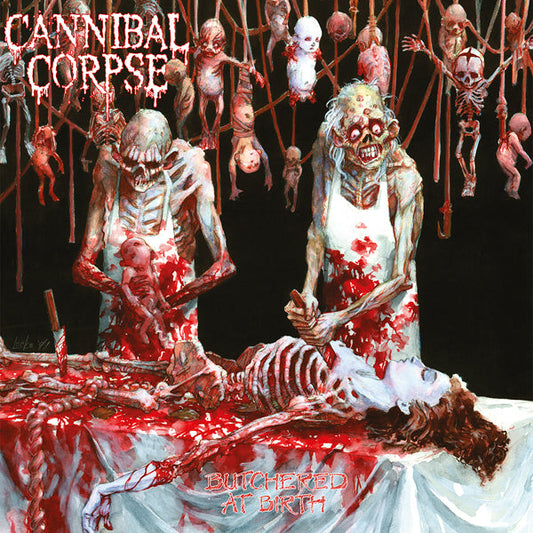 CANNIBAL CORPSE - Butchered At Birth LP (SPLATTER)