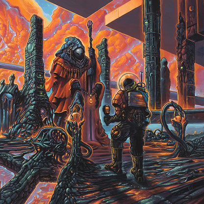 CRYPTIC SHIFT - Overspace & Supertime 2LP (CAULDRON BLUE)