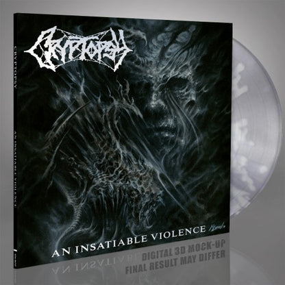 CRYPTOPSY - An Insatiable Violence LP (CLEAR/WHITE)