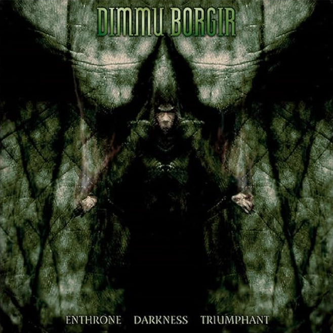 DIMMU BORGIR - Enthrone Darkness Triumphant LP (BLACK/GREEN/WHITE) (Preorder)