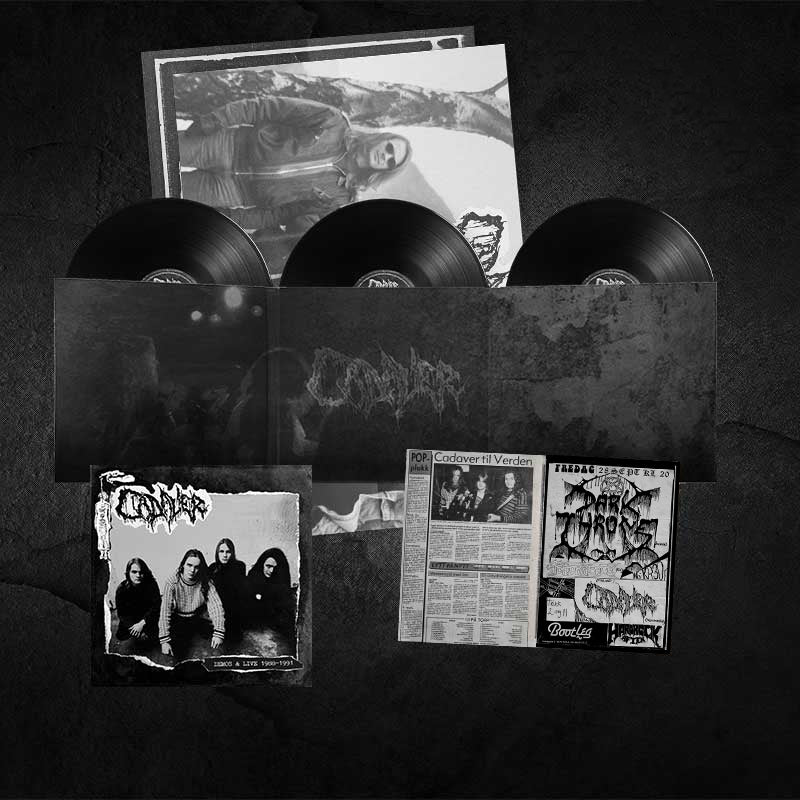 CADAVER - Demos & Live 1988-1991 3LP* (Preorder)