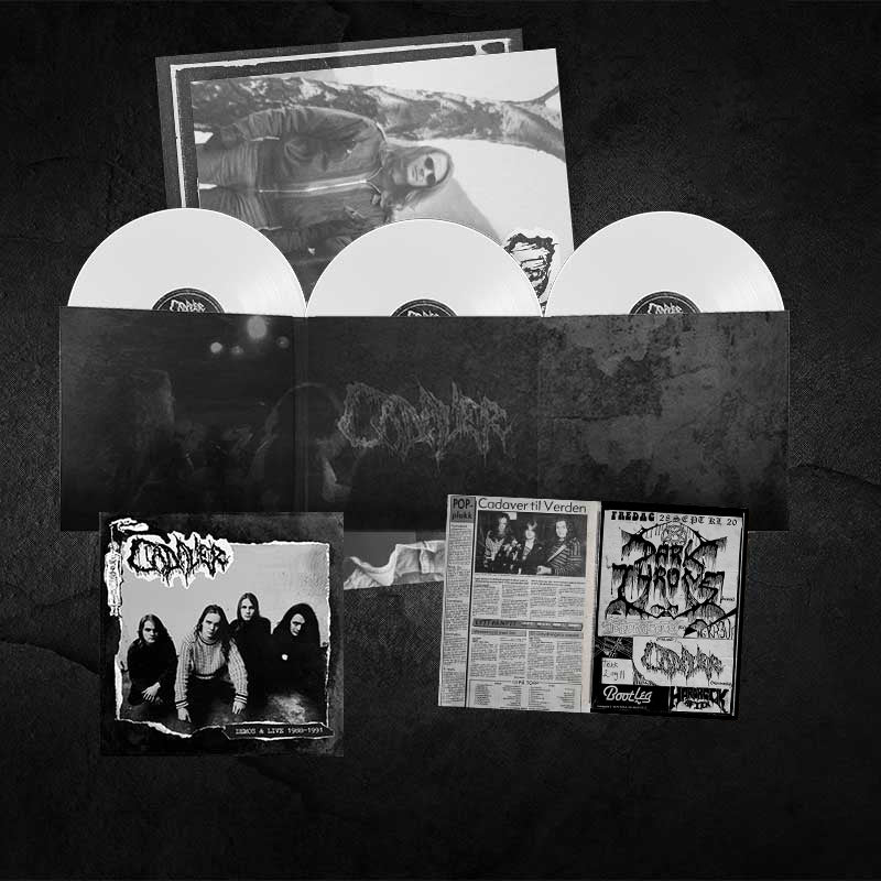 CADAVER - Demos & Live 1988-1991 2CD (Preorder)