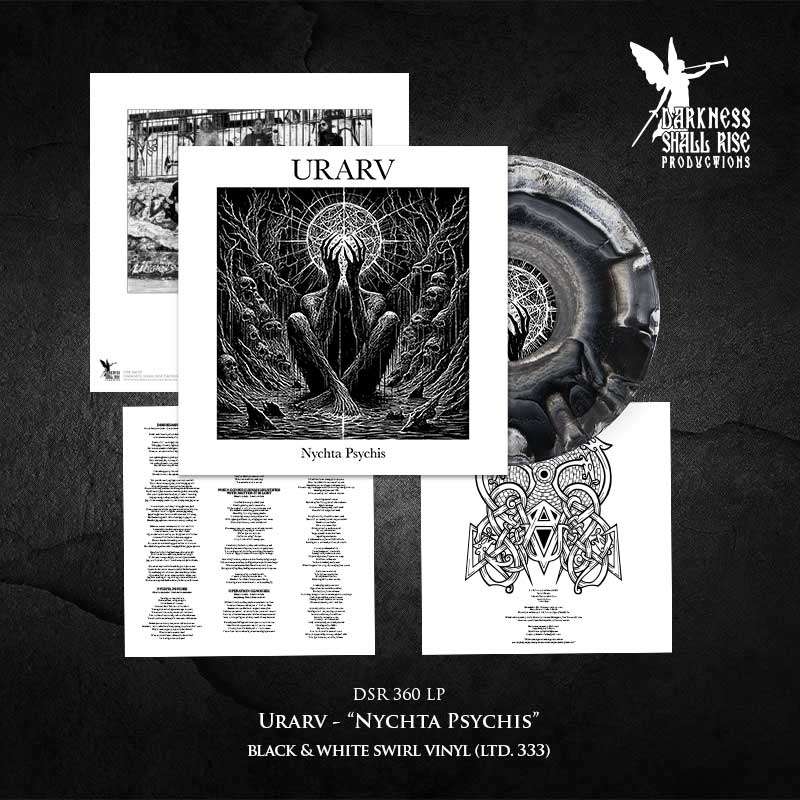URARV - Nychta Psychis LP (SWIRL) (Preorder)