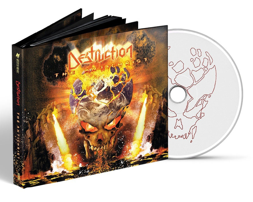 DESTRUCTION - The Antichrist CD BOOK (Preorder)