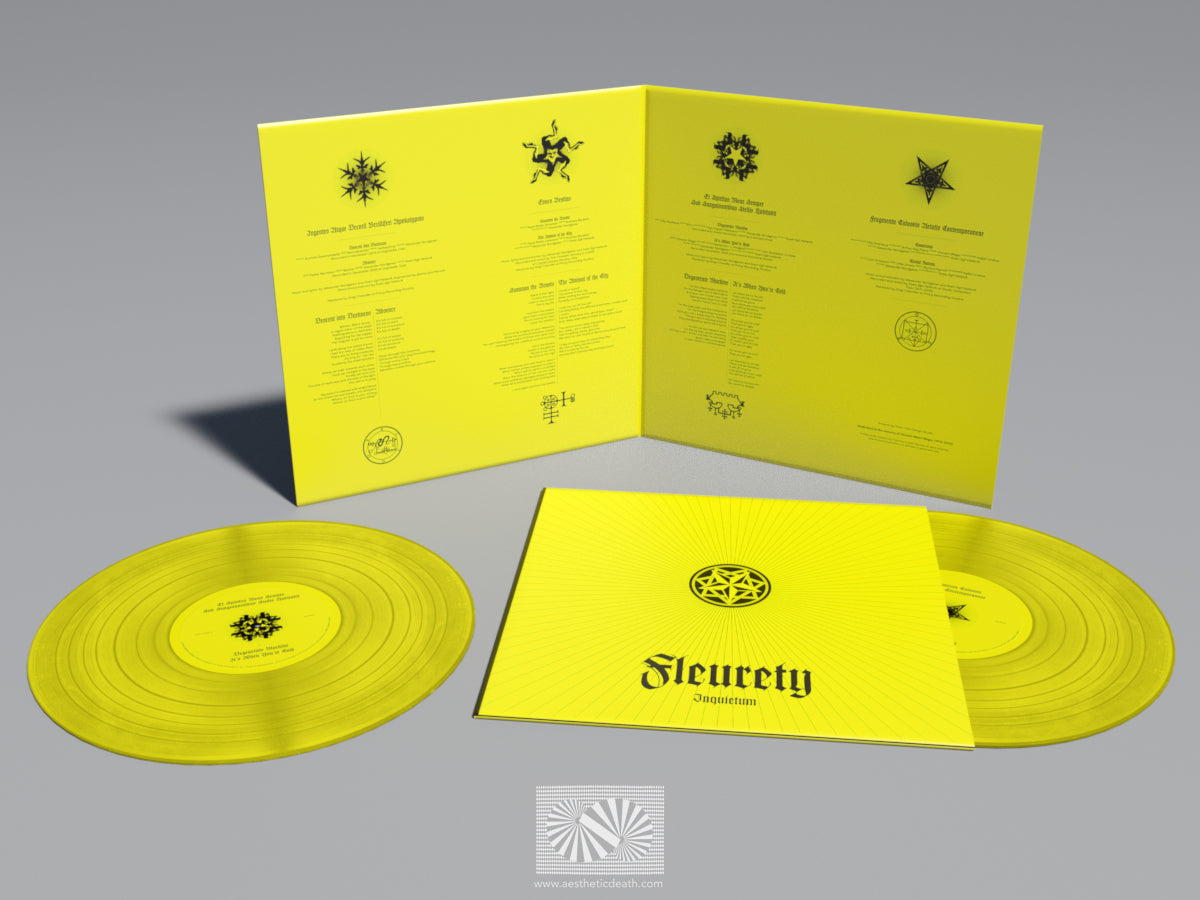 FLEURETY - Inquietum 2x10"EP (YELLOW)