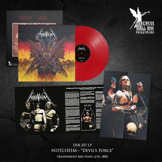 NIFELHEIM - Devil’s Force LP w/booklet (RED)