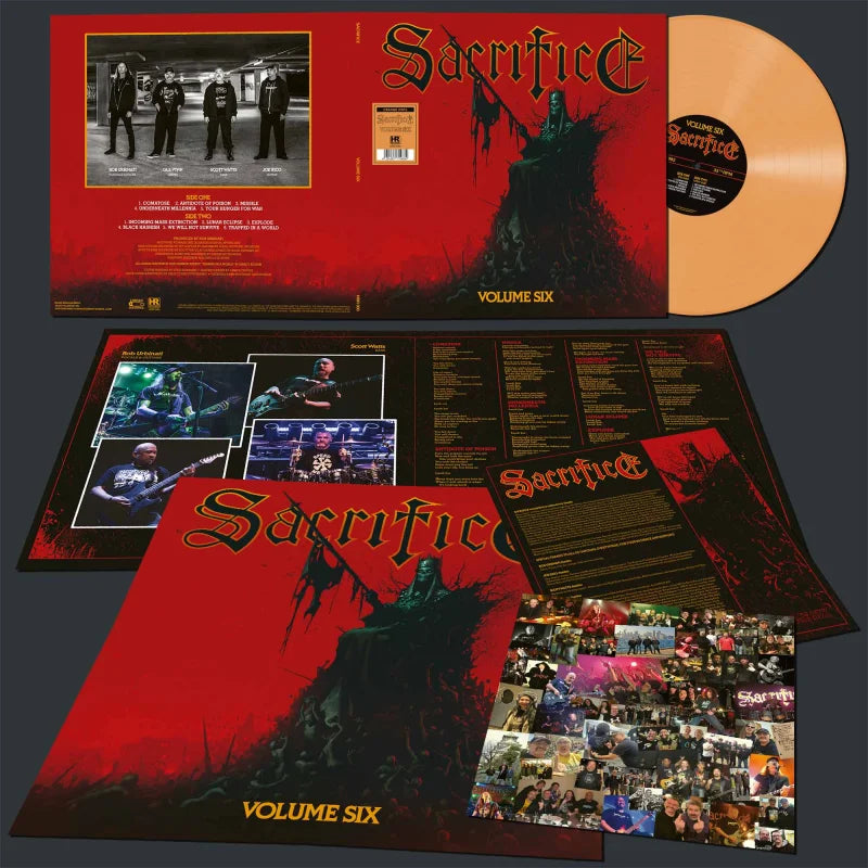 SACRIFICE - Volume Six LP (ORANGE)