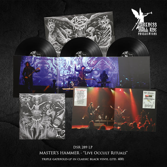 MASTER'S HAMMER - Live Occult Rituals 3LP w/booklet
