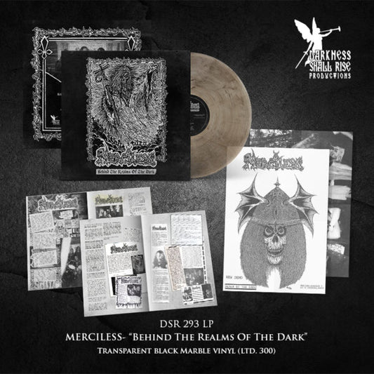 MERCILESS – Behind The Realms Of The Dark LP w/booklet (MARBLE)