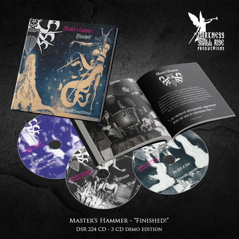MASTER'S HAMMER– Finished! 3CD BOOK