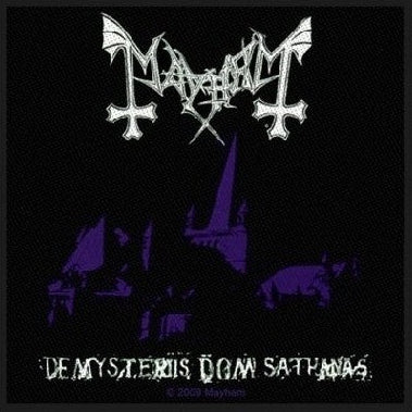 MAYHEM - De Mysteriis Dom Sathanas PATCH