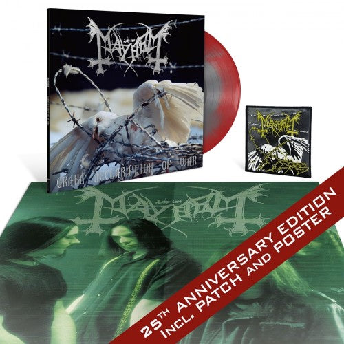 MAYHEM - Grand Declaration Of War 25th anniversary LP (Preorder)