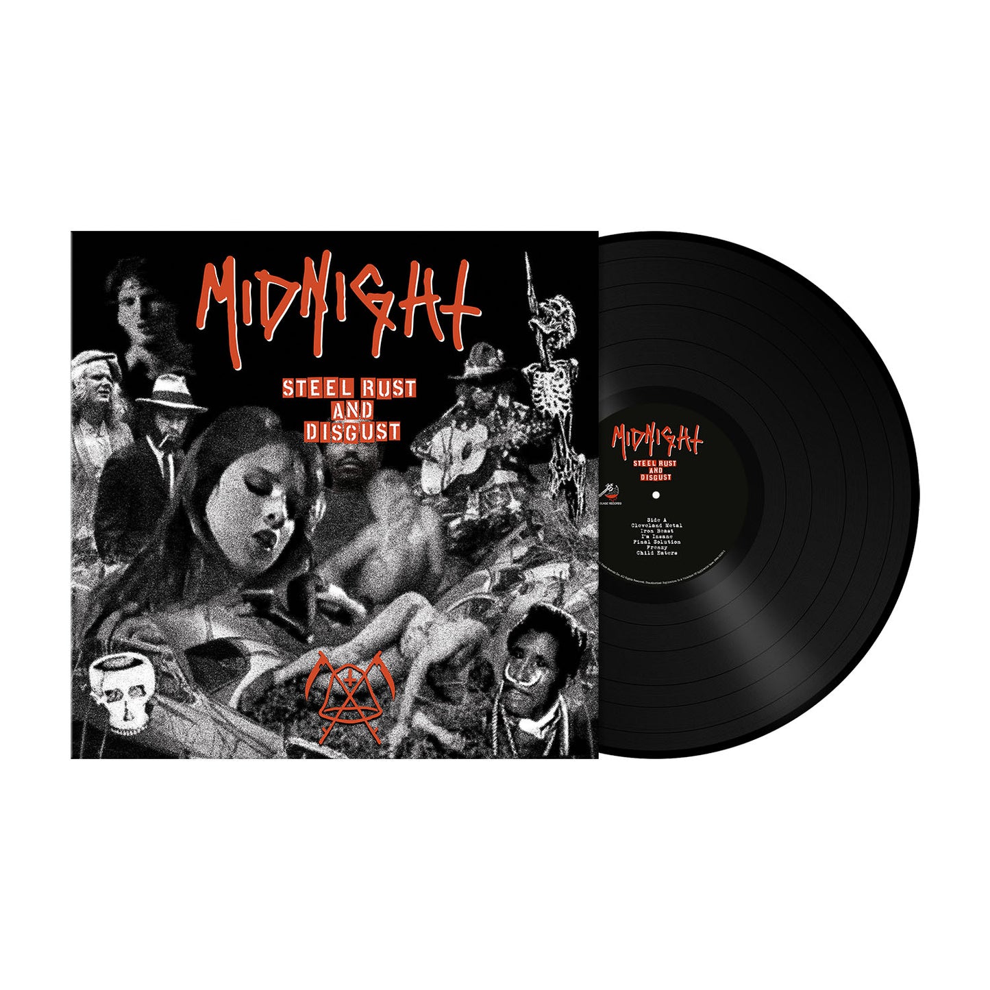 MIDNIGHT - Steel, Rust and Disgust LP