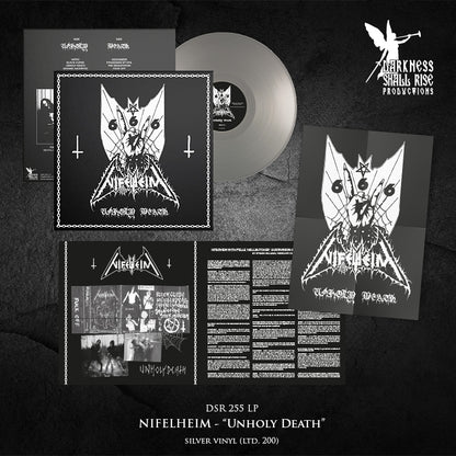 NIFELHEIM - Unholy Death LP w/booklet (SILVER)