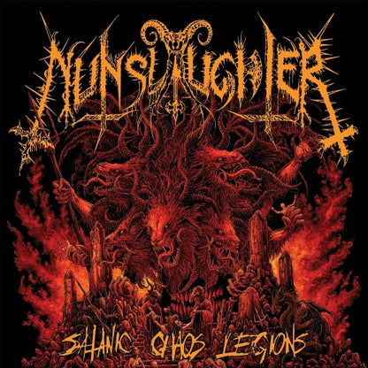 NUNSLAUGHTER - Satanic Chaos Legions LP (RED) (Preorder)