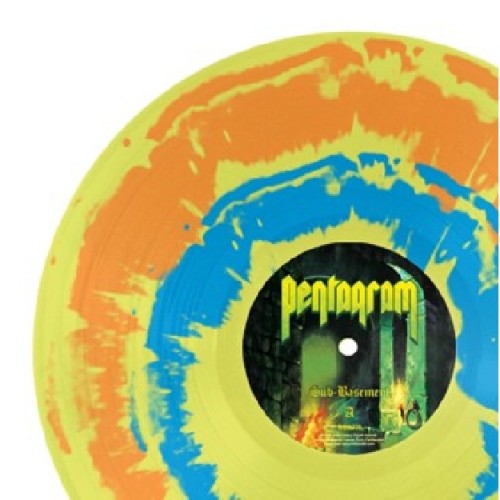 PENTAGRAM - Sub-Basement LP (BLUE/ORANGE/YELLOW)