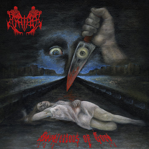 HORRIFIER - Revelations of Gore LP (BLOOD SWIRL) (Preorder)
