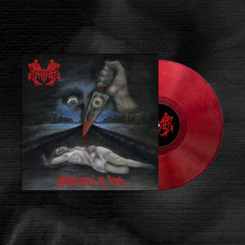 HORRIFIER - Revelations of Gore LP (BLOOD SWIRL) (Preorder)