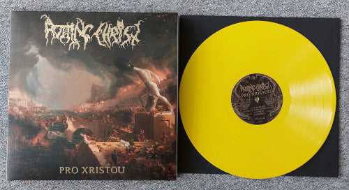 ROTTING CHRIST - Pro Xristou LP w/booklet (YELLOW)