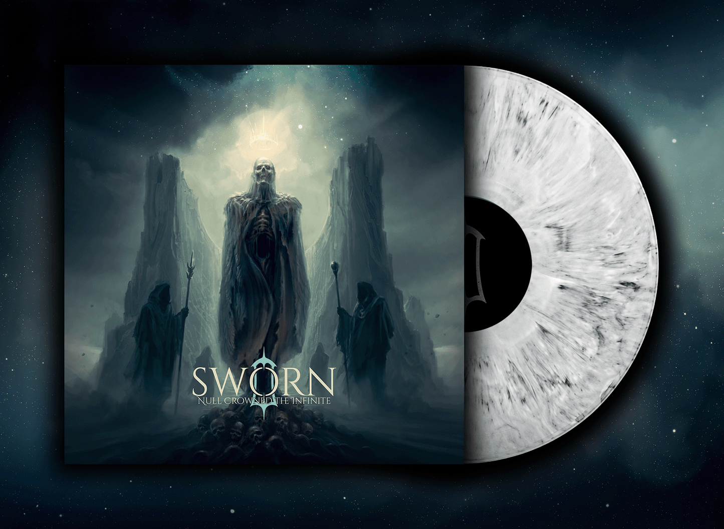 SWORN – Null Crowned the Infinite LP (SMOKE MARBLE) (Preorder)