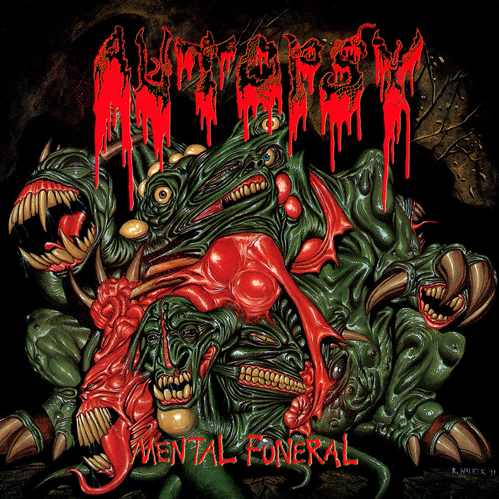 AUTOPSY - Mental Funeral LP (CLEAR) (Preorder)