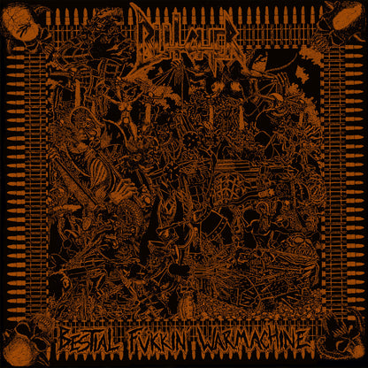 BÜTCHER - Bestial Fükkin' Warmachine LP (VOODOO)