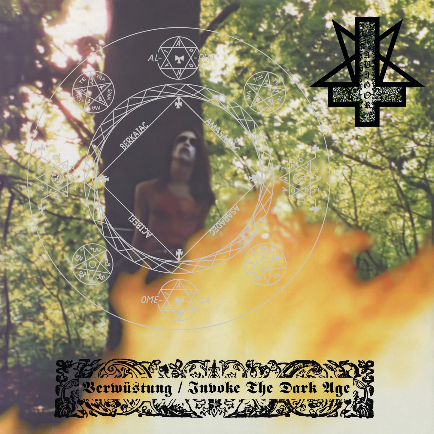 ABIGOR – Verwüstung / Invoke The Dark Age LP (Preorder)