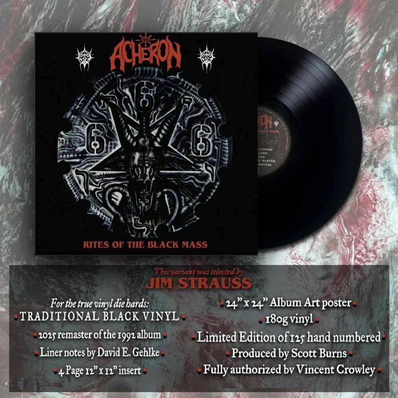 ACHERON - Rites Of The Black Mass LP (Preorder)