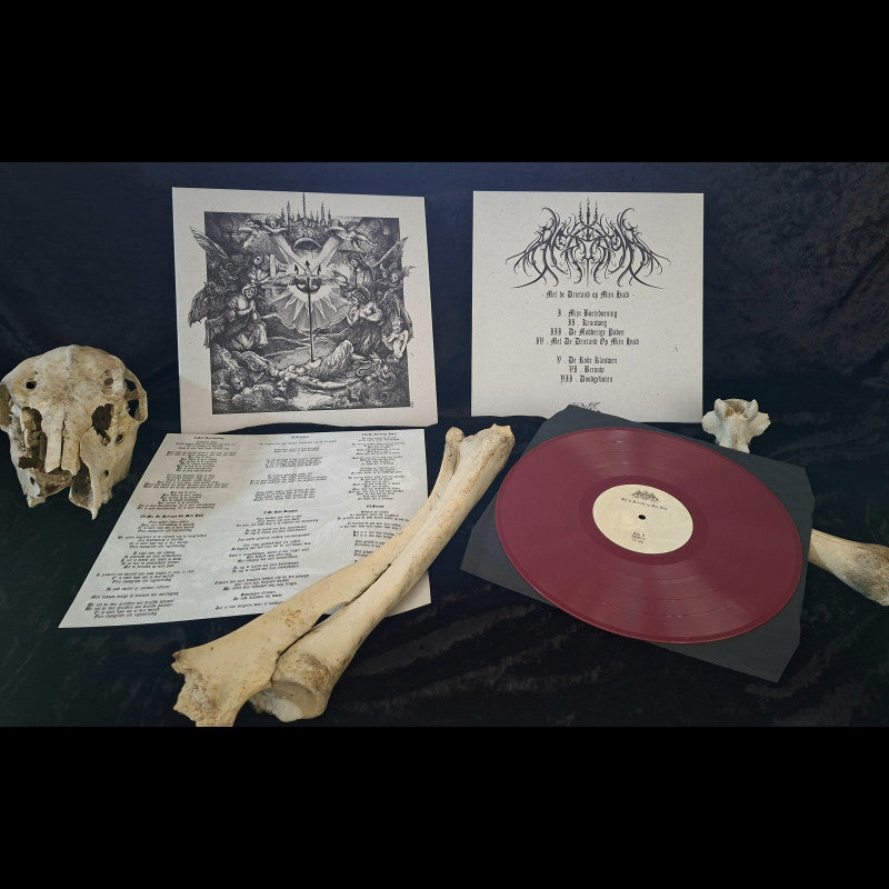 AERDRYK - Met de Drietand op Mijn Huid LP (OXBLOOD) (Preorder)