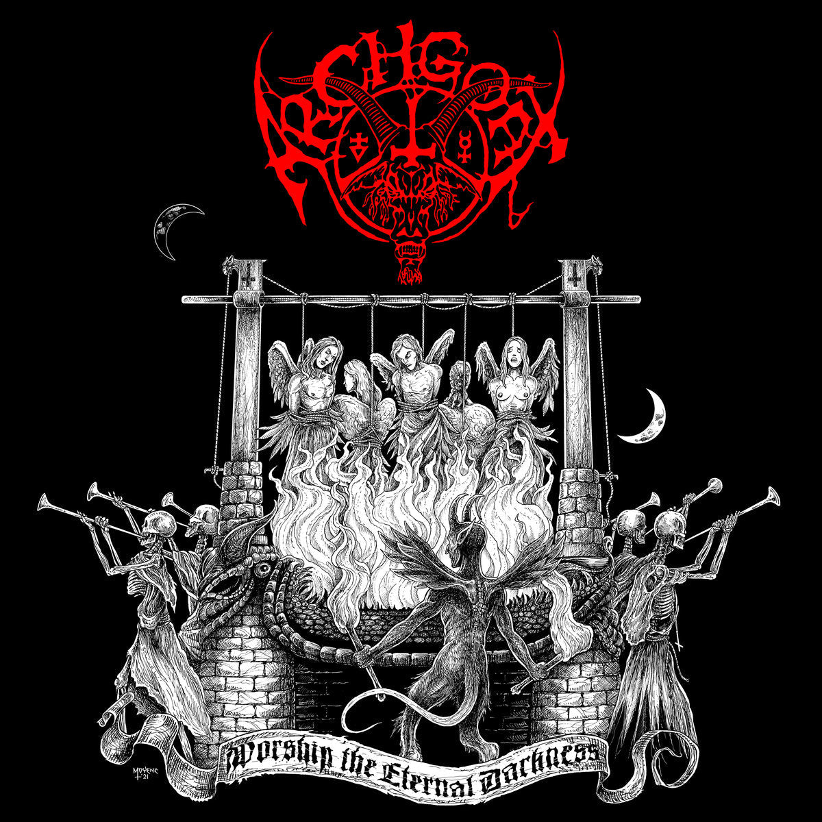 ARCHGOAT - Worship The Eternal Darkness LP (SPLATTER)