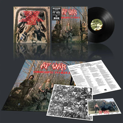 AT WAR - Ordered to Kill 40th anniversary LP (Preorder)