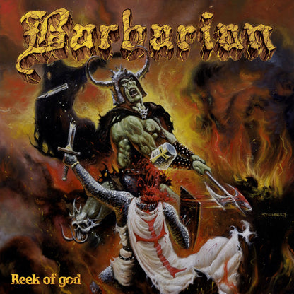 BARBARIAN – Reek Of God LP (Preorder)