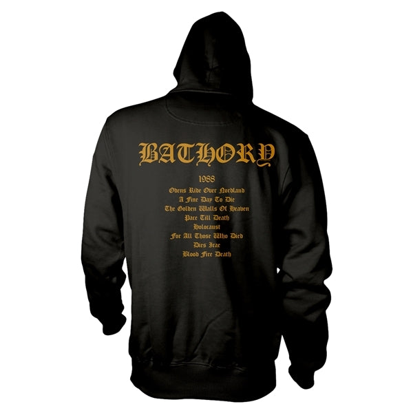 BATHORY - Blood Fire Death HOODIE*