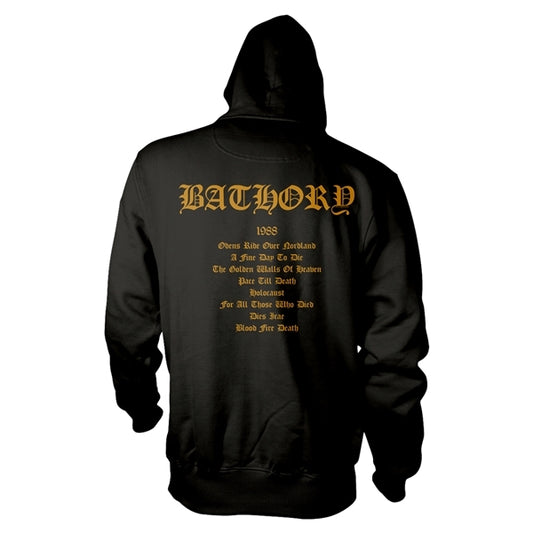 BATHORY - Blood Fire Death HOODIE*