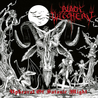 BLACK WITCHERY - Upheaval Of Satanic Might LP (MARBLE) (Preorder)