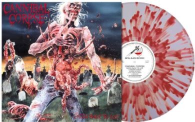 CANNIBAL CORPSE - Eaten Back To Life 35th anniversary LP (SPLATTER)