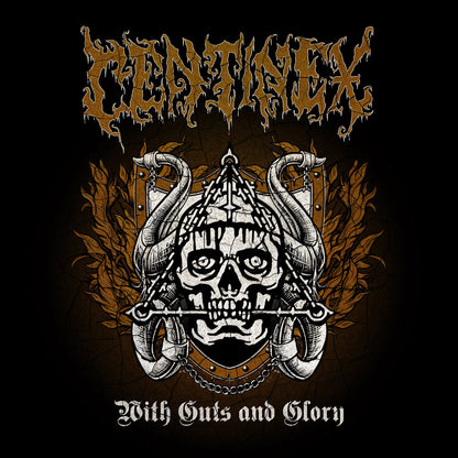 CENTINEX - With Guts And Glory LP (GOLD)